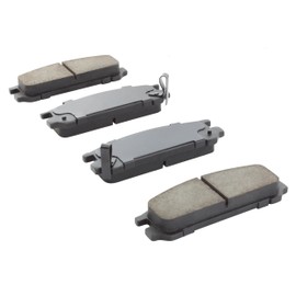 QB by QUALITY-BUILT Ceramic Rear Brake Pads (1000-0471C) Replacement for Subaru Impreza 1996-1993, Impreza 1998, Impreza 2008, Legacy 1999-1990, SVX 1997-1992