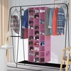 Libeder Hanging Closet Organizers 30 Section Shoe Shelves, Shoe Storage