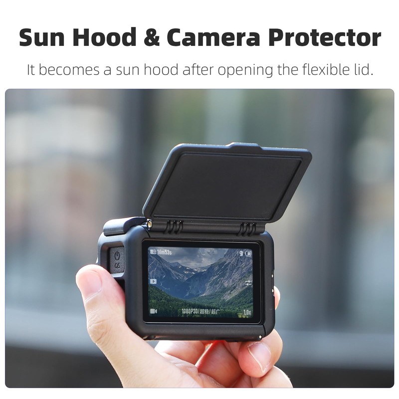 YUULNMOP Housing Case Cage for DJI Osmo Action 5 Pro/Action