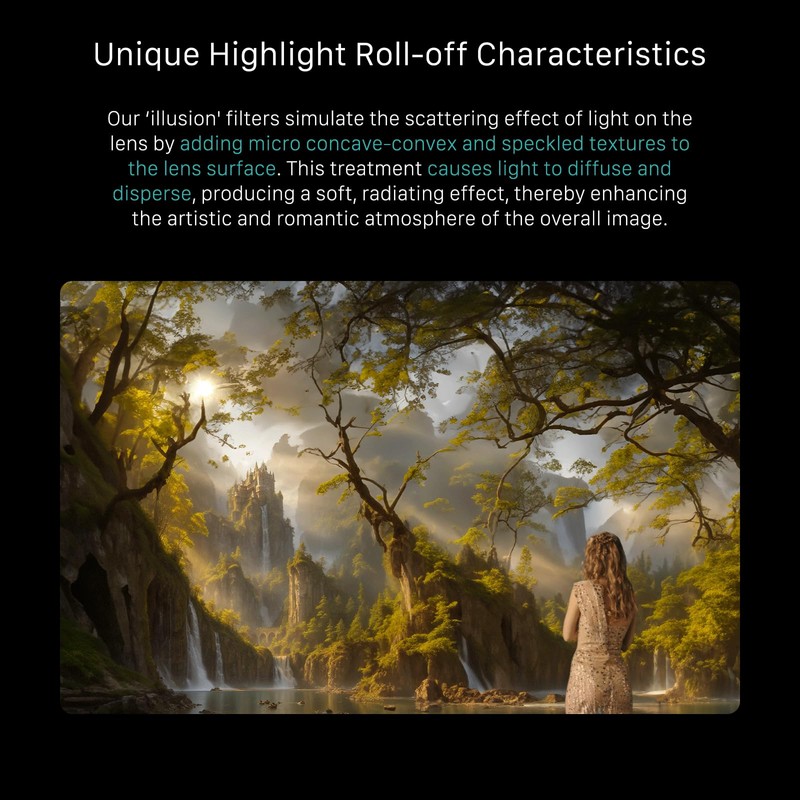 Tilta Illusion TF-95-DDD14 Lightweight 95mm Diffusion Filter for Tilta Mirage