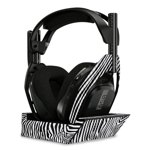 MightySkins Carbon Fiber Skin Compatible with Astro A50 Wireless Headphones