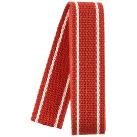 Clover 26-202 Natural Color Lane Belt, 1 mm Wide, 3.3 ft (1 m) Cut, Red