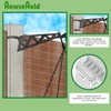 HowseHold Hanging Bird Feeder Brackets for Concrete Fence Posts [