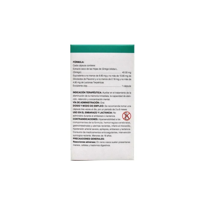 Ginkgo Biloba Lingnum 30 Cap-salud Natural