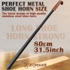 ZOMAKE Extra Long Shoe Horn for Seniors Men,Metal Shoehorn Long