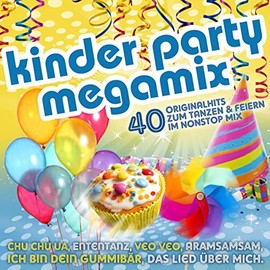 Kinder Party Megamix - Die CD für den Geburtstag, Fasching und die Kinderparty