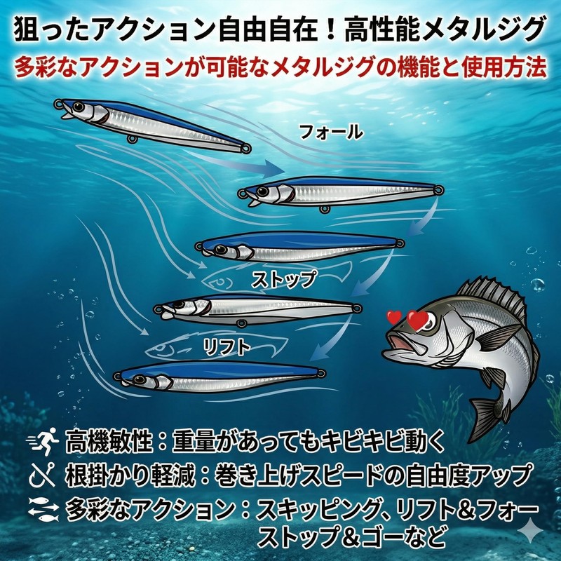 Sinking Pencil (Seabass, Flounder, Sawara, Blue) 95mm 40g (Blue)