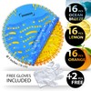 Urinal Screens Deodorizer (50 Pack) Urinal Cakes Pads Fresh 3d