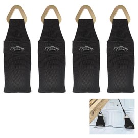 EZ Truck Bed Strap Anchor - Can Easily Secures Your Ratchet Straps - Heavy-Duty Tie Down Anchors for Most Truck Bed & Tailgate Tie Downs (4 Pack)