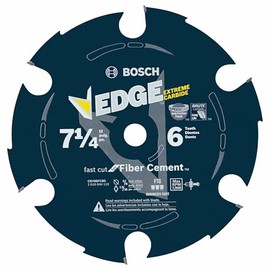 BOSCH CB706FCB5-5-Piece 7-1/4 in. 6 Tooth Edge Carbide-Tipped Circular Saw Blades