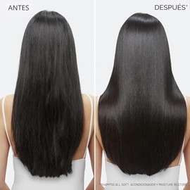 Redken Juego de Champú y Acondicionador All Soft Para Cabello Seco o Quebradizo - Proporciona Suavidad y Brillo Intensos con Aceite de Argán, 10.1 onz
