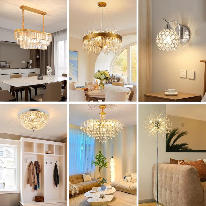 G9 LED Bulb Dimmable, 2700K Warm White, T4 Chandelier Light