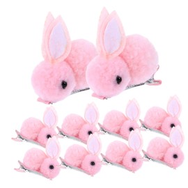VICASKY 10pcs Cute Bunny Hair Clips for Girls Hair Accessories for Easter Celebrations Stylish Barrettes for Boys and Girls Comfortable