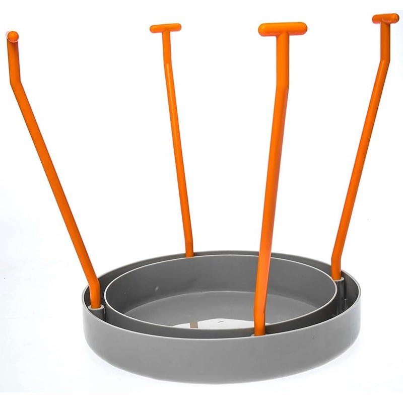 SE 10L Collapsible Bucket with Stand - Lightweight, Portable, 30LB