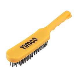 TIMCO Plastic Handle Scratch Brush - Steel