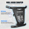 NICECNC Aluminum Front Bumper Protector Compatible with Yamaha Raptor 700