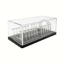 Organizador De Arcos De Alambre Acrílicos Dentales Caja Multifuncional Para Arcos De Ortodoncia Estante De Resina Dental Con Tapa Para Clínica Dental Para Organizar Y Almacenar