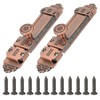 MECCANIXITY Barrel Bolt Latch, 5 Inch Vintage Sliding Lock with
