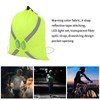 LED Fiber Optic Bundle Pocket Outdoor Cycling Night Running Reflective