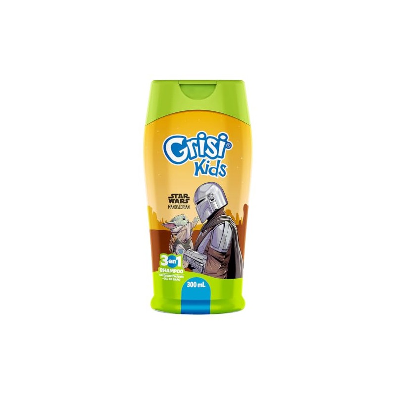 Grisi Kids Mandalorian Shampoo 3 en 1 Hipoalergénico Sin Parabenos