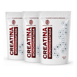 Creatina Monohidratada Pura 400 G  Bonsanté Labs  Pack 3                                                                                              