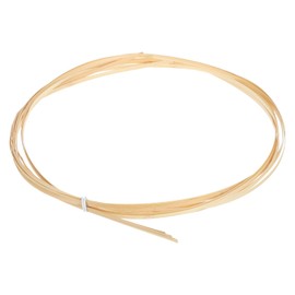 sourcing map 3 Rolls Bamboo Strips for Weaving, 0.16" x 10ft Basket Weaving Supplies Wicker Repair Kit 0.5mm Thick Thin Bamboo Strips for Basket Making DIY Crafts Furniture Chandelier