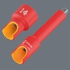 Wera 05005931001 8790 A VDE Zyklop Socket Insulated with 1/4