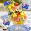300Pcs Australian Toothpick Flags, Australian Decorations, Australian Party Decorations, Australia