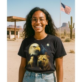 BABATEES Chinese Shar‑Pei Black Tshirt -%100 Cotton - for Men & Women