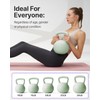 YOTTOY Soft Kettlebell,Kettlebell Anti-Slip Grip Weight for Home Workouts, Kettlebells
