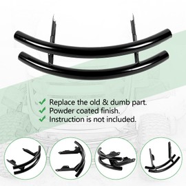 ECOTRIC Front Bumper Brush Guard Compatible with John Deere 100 Series 102 115 125 135 145 155C 190C D100 D110-D170 L100 L105 L107 LA175 G110 X110 X120 X125 Lawn Mower Garden Tractor