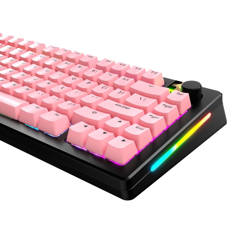 Glorious Gaming - GPBT Basics (PBT Keycaps), Potion Pink, No