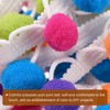 QUARKZMAN 2 Pom Pom Ball Fringe Trim, Ribbon Sewing DIY