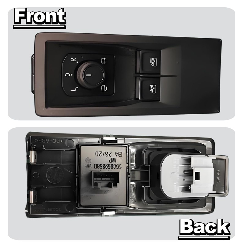 ZAMDOE 5G0959858D Right Electric Window Switch for VW Golf VII