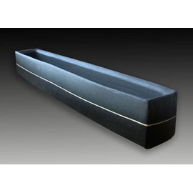 Ikebana Flower Vase, Japanese Ceramic, Narrow Gray