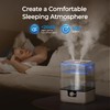 CHIVALZ Humidifiers for Bedroom, 6L Cool Mist Humidifiers for Baby