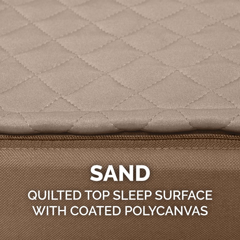 Furhaven Replacement Dog Bed Cover Water-Resistant Indoor/Outdoor Quilt Top Convertible
