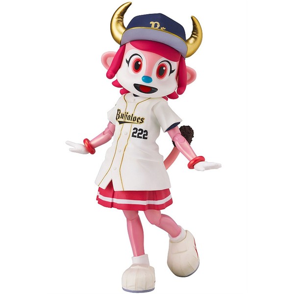 Figma Official Orix Buffaloes Mascot Buffaloes (Non-scale ABS & PVC