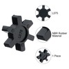sourcing map 8pcs L75 Jaw Coupling Insert, Flexible Solid Type
