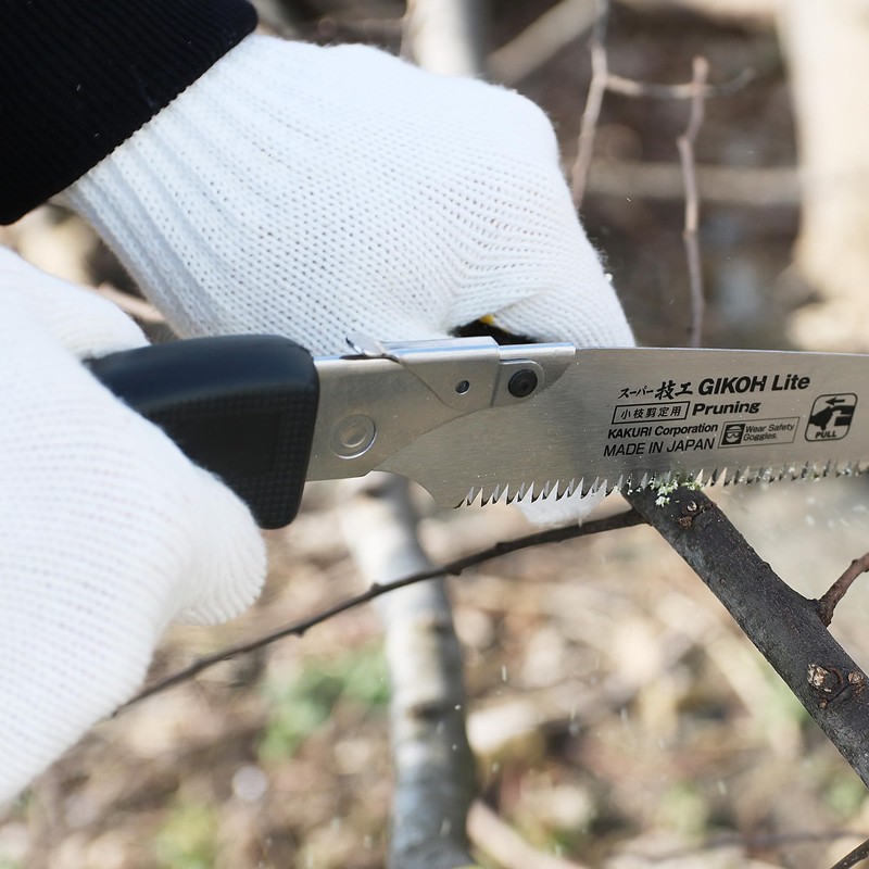 KAKURI Japanese Hand Saw [Tree Pruning] 8-1/4" Japanese Pull Saw