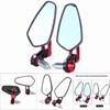 Elegant Rearview Mirrors and Motorcycles, Adjustable Optical Glass Mirrors to