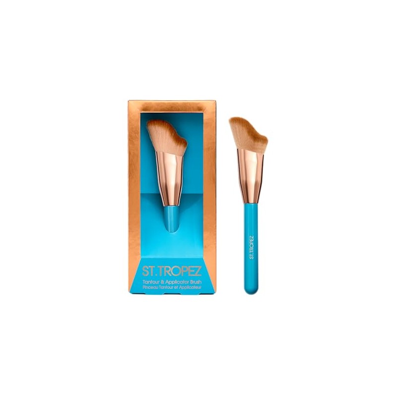 ST.TROPEZ Expert Tantour & Application Face Brush, Flawless Streak-Free Tanning
