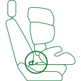 Cybex, ISOFIX Installation Aids For simplified Car Seat Installation, black