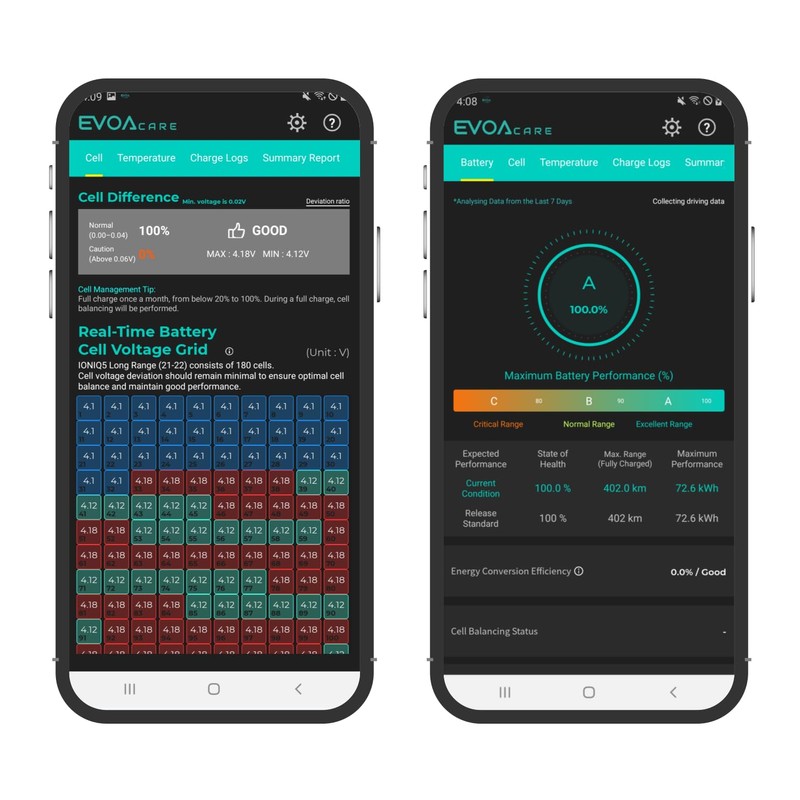 EVOA EV Battery Health OBD2 Scanner