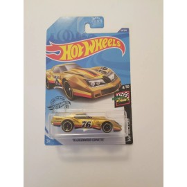 Hot Wheels '76 Greenwood Corvette 4/10. 34/250