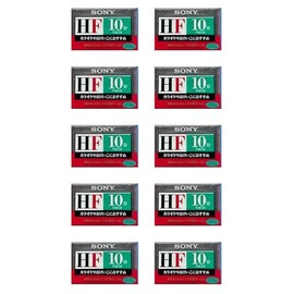 Sony 10 Pack 10 Minute Audio Tape 10C-10HFA