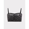 Torrid Unlined Lace Bandeau Rich Black