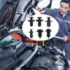Pack of 190 Car Mounting Clips, Universal Door Trim Mounting