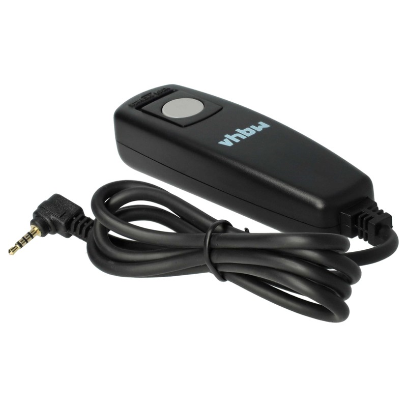 vhbw Remote Shutter Release Cable Compatible with Panasonic Lumix DMC-GX1,