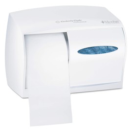 Scott Essential Double Roll Coreless Toilet Paper Dispenser (09605),, Pearl White